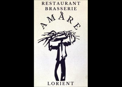 carte visite restaurant amare lorient