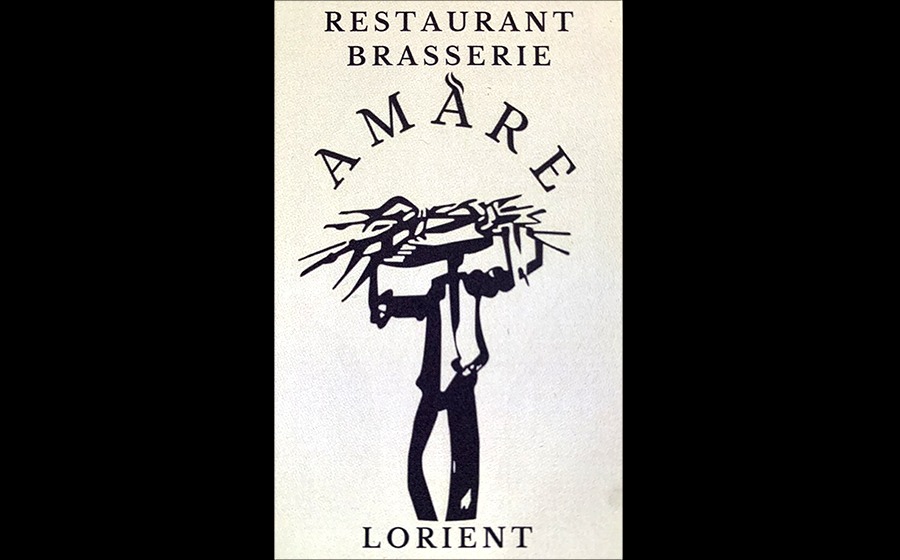 carte visite restaurant amare lorient