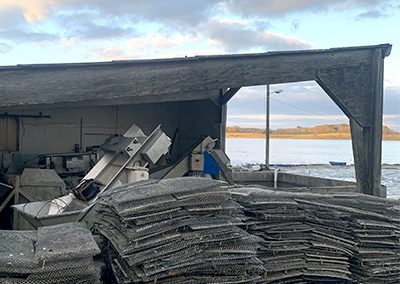 Vue extérieure chantier