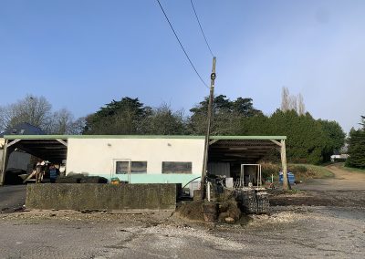 chantier vue de la ria etel